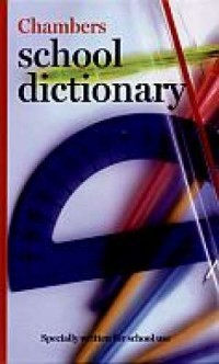 Chambers School Dictionary - okładka książki