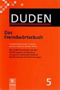 Duden 5. Das Fremdworterbuch. 9. - okładka książki