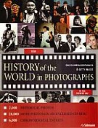History of the world in photographs - okładka książki