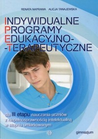 Indywidualne programy edukacyjno-terapeutyczne - okładka książki