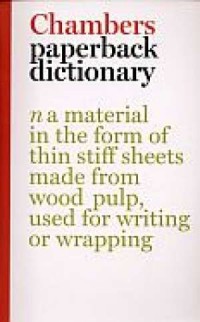 Paperback Dictionary - okładka książki