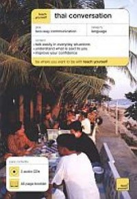 Thai conversation. Booklet (3 CD) - okładka książki
