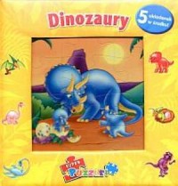 Dinozaury. Super puzzle - okładka książki