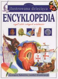 Ilustrowana encyklopedia dziecięca. - okładka książki