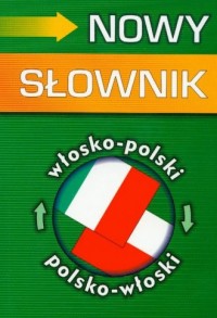 Nowy słownik włosko-polski, polsko-włoski - okładka podręcznika