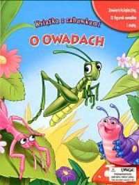 O owadach. Książka z figurkami - okładka książki