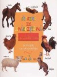 Obrazki ze zwierzętami z gospodarstwa - okładka książki
