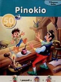 Pinokio. 50 naklejek - okładka książki