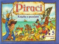 Piraci. Książka z puzzlami - okładka książki