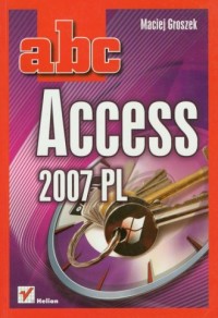 Abc Access 2007 PL - okładka książki