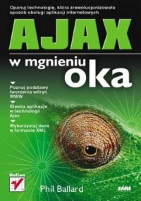AJAX w mgnieniu oka - okładka książki