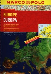 Europa. Atlas drogowy - okładka książki