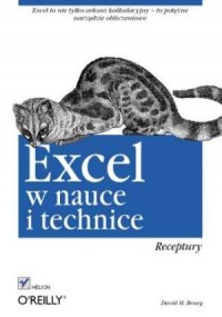 Excel w nauce i technice. Receptury - okładka książki
