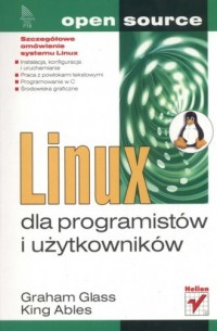 Linux dla programistów i użytkowników - okładka książki