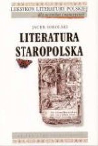 Literatura staropolska - Leksykon - okładka książki
