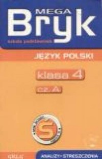 Mega bryk cz. 4 cz.A. Język polski - okładka książki