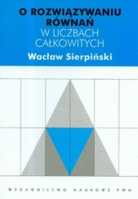 O rozwiązywaniu równań w liczbach - okładka podręcznika