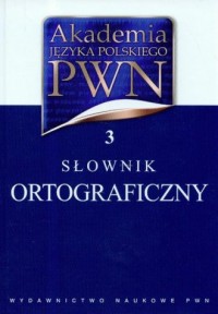 Słownik ortograficzny. Akademia - okładka książki