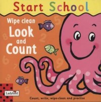 Start school. Wipe clean. Look - okładka książki