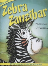 Zebra Zanzibar - okładka książki