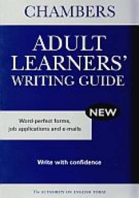 Chambers Adult Learners Writing - okładka książki