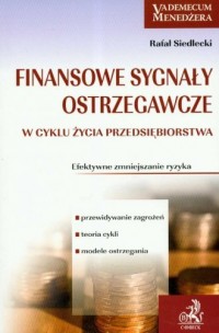 Finansowe sygnały ostrzegawcze - okładka książki