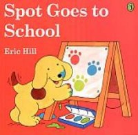 Spot goes to school - okładka książki