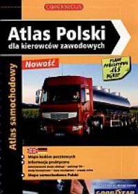 Atlas Polski dla kierowców zawodowych - okładka książki
