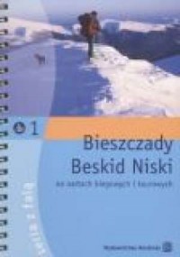 Bieszczady i Beskid Niski na nartach - okładka książki