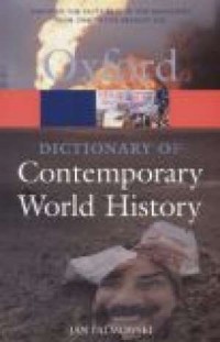 Dictionary of Contemporary World - okładka książki