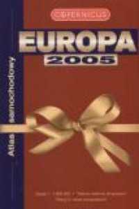 Europa 2005 (Atlas samochodowy. - okładka książki