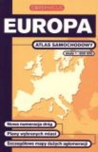 Europa. Atlas samochodowy 1:800000 - okładka książki