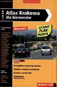 Kraków. Atlas dla kierowców (w - okładka książki