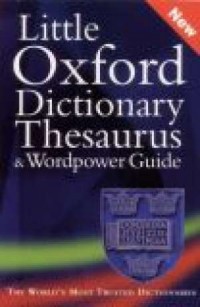 Little Oxford Dictionary Thesaurus - okładka książki