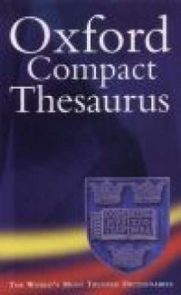 Oxford Compact Thesaurus - okładka książki
