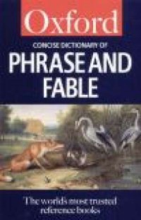 Oxford. Concise Dictionary of Phrase - okładka książki