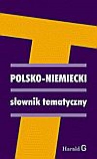 Polsko-niemiecki słownik tematyczny - okładka książki