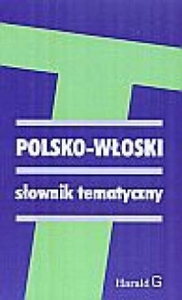 Polsko-włoski słownik tematyczny - okładka książki