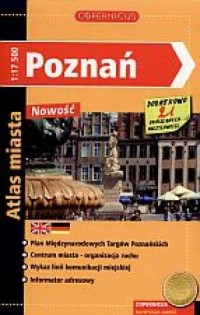 Poznań. Atlas miasta - okładka książki