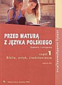 Przed maturą z języka polskiego - okładka podręcznika
