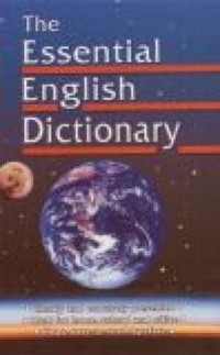 The Essential English Dictionary - okładka książki