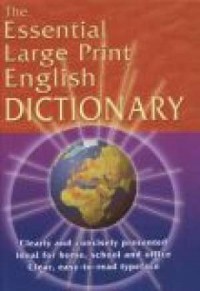 The Essential Large Print English - okładka książki