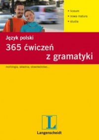 365 ćwiczeń z gramatyki. Język - okładka książki