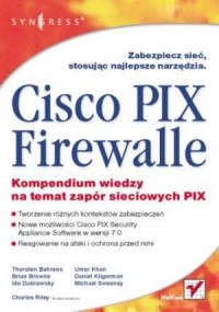 Cisco PIX. Firewalle - okładka książki