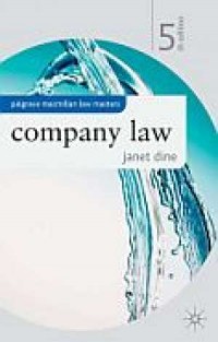 Company Law, 5th Edition - okładka książki