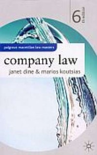 Company Law - okładka książki