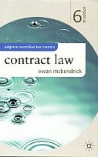Contract Law, 6th Edition - okładka książki