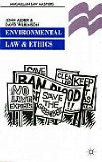 Environmetal Law and Ethics - okładka książki