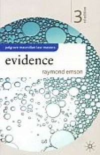 Evidence, 3rd Edition - okładka książki