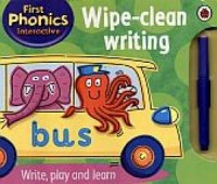 First phonics interactive. Wipe-clean - okładka książki